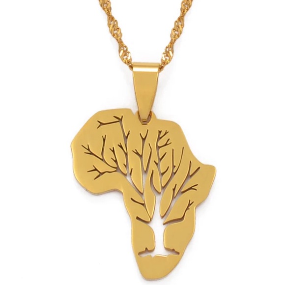 Africa tree necklace - Picture 2 of 4